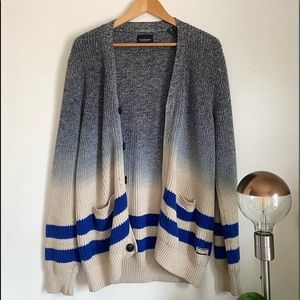 SCOTCH AND SODA Ombre Cardigan Sweatre